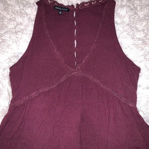 Maroon Tank Top